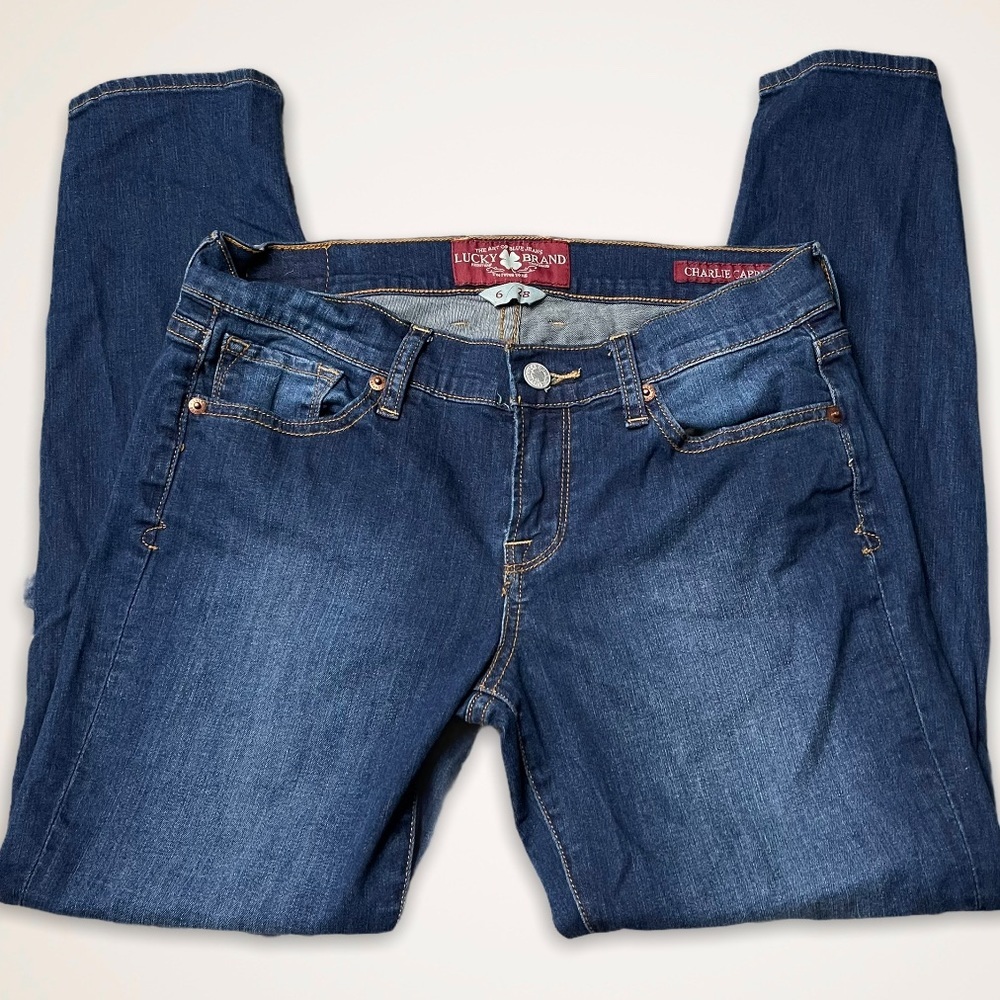Lucky Brand Charlie Capri Size 6/28